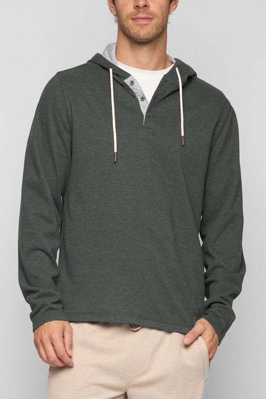 LIDO HENLEY HOODIE