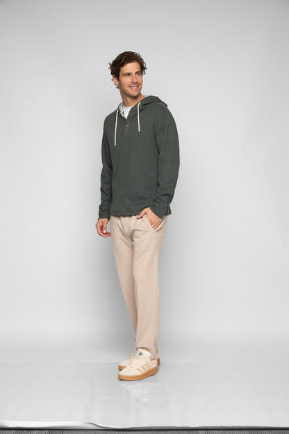 LIDO HENLEY HOODIE