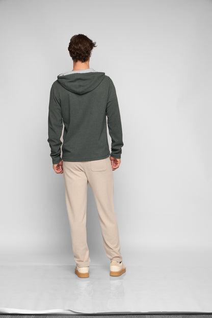 LIDO HENLEY HOODIE
