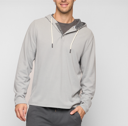 LIDO HENLEY HOODIE