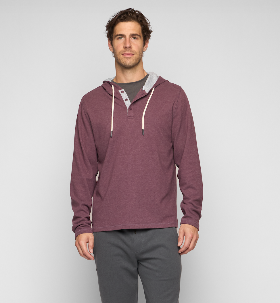 LIDO HENLEY HOODIE