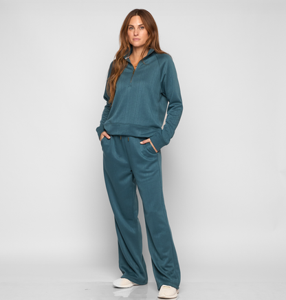 PRISM HALF ZIP MOCK