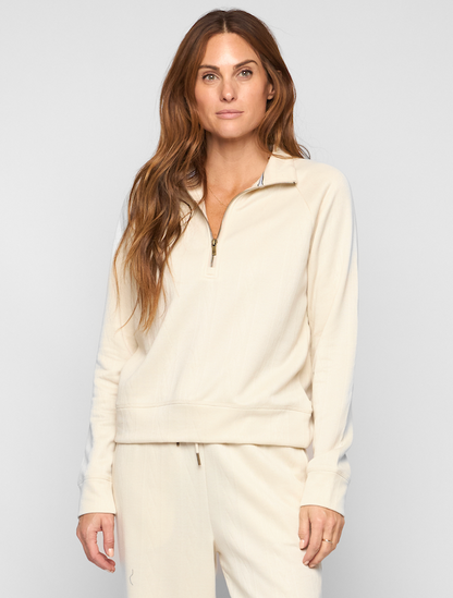 PRISM HALF ZIP MOCK