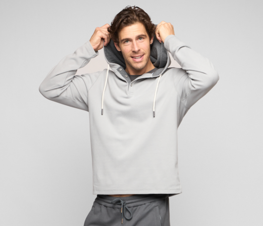 LIDO HENLEY HOODIE